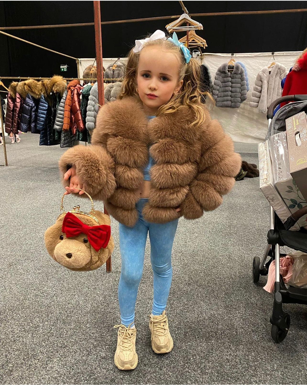 Laura Jane Paris Short Luxury coat